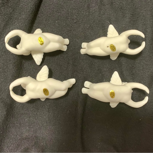 ❄️(2) Pair of PartyLite Cherub Candle Huggers - Picture 3 of 6